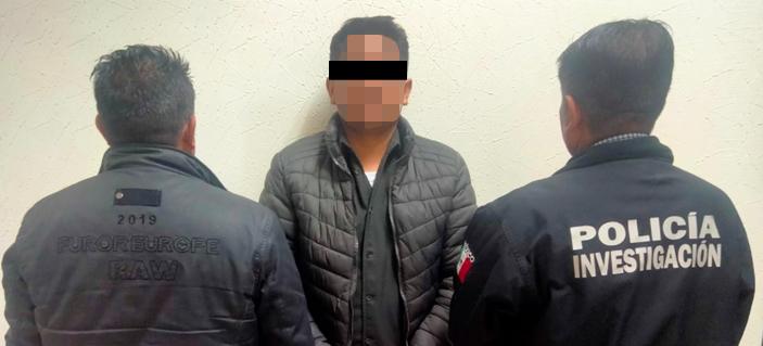 Colabora PGJE con Fiscalía General de Puebla para aprehender a hombre por detentación de vehículo robado
